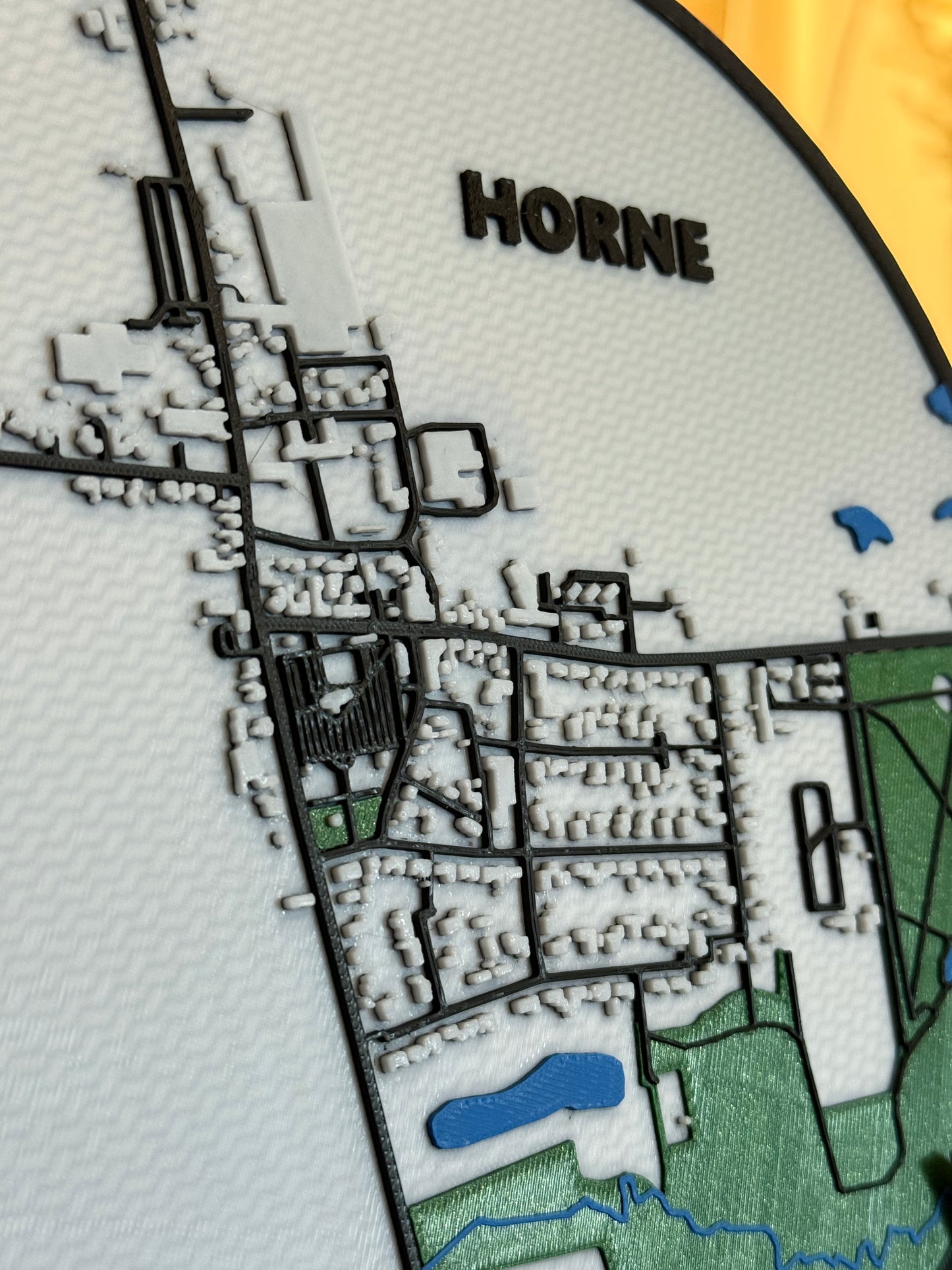 Bykort af Horne
