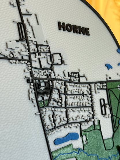 Map of Horne