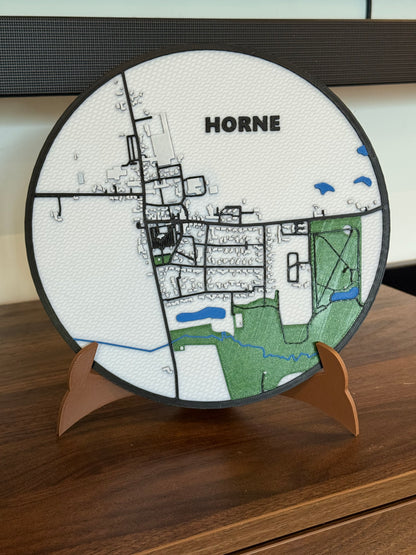 Map of Horne
