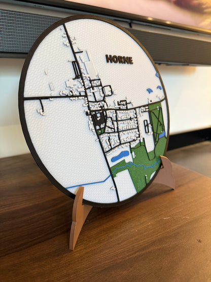 Map of Horne