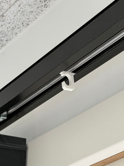 Curtain track hook - easy hanging hook for curtain tracks