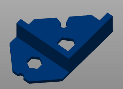 Troldtekt template – screw template for Troldtekt installation